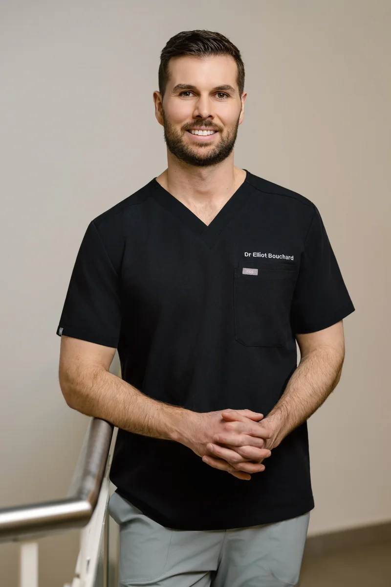 Dr Bouchard, médecin de famille à la clinique Omny